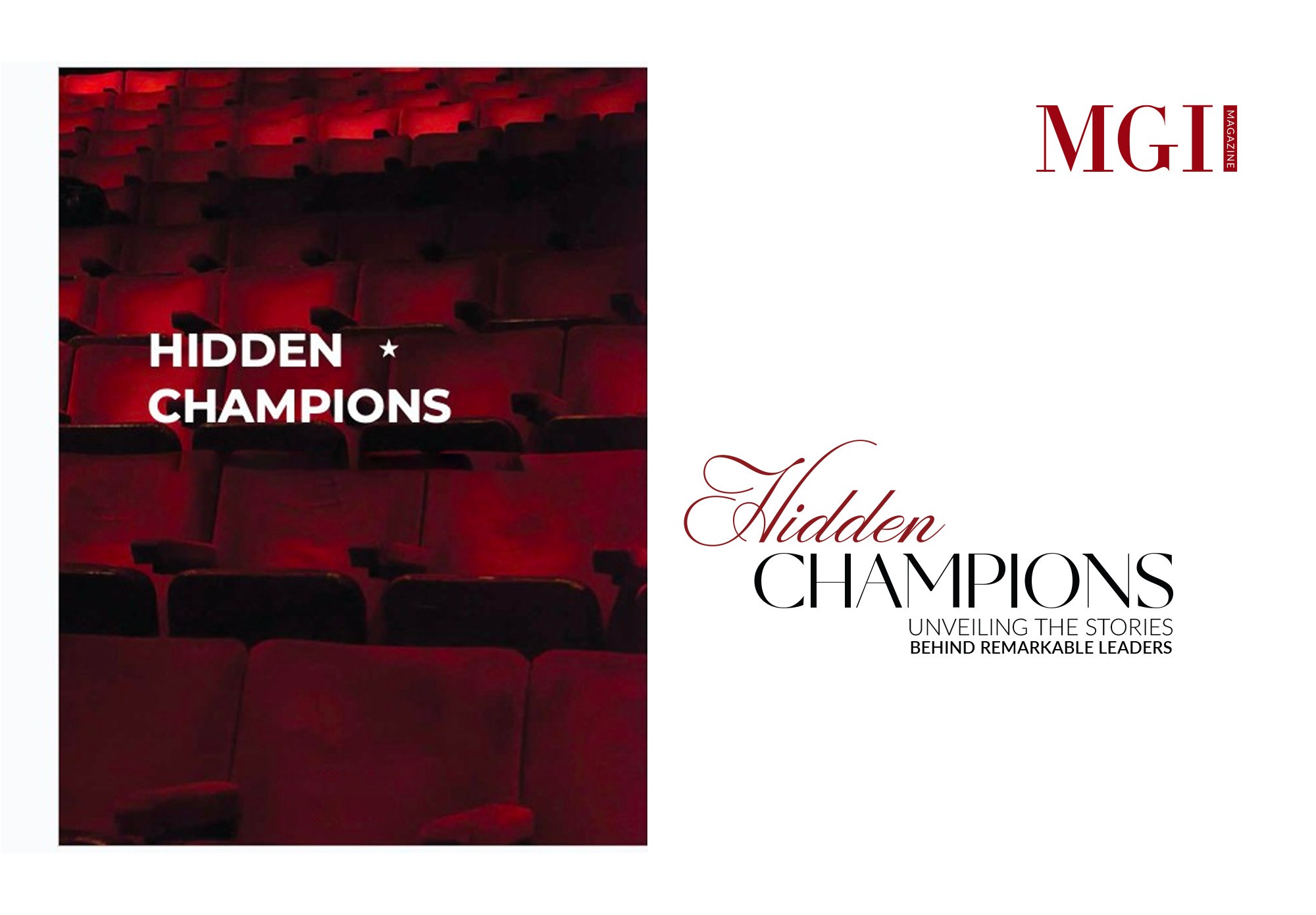 Hidden Champions - Unveiling the stories behind remarkable leaders